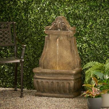 Charlton Home® Vitali Weather Resistant Wall Base Fountain